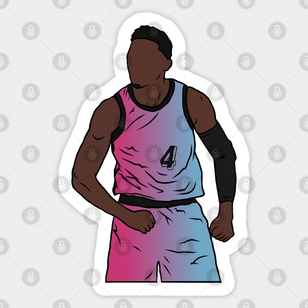 Victor Oladipo Flex Sticker by rattraptees